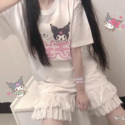 Candy Sweet - Cotton Lolita Bloomers Lace Home Shorts