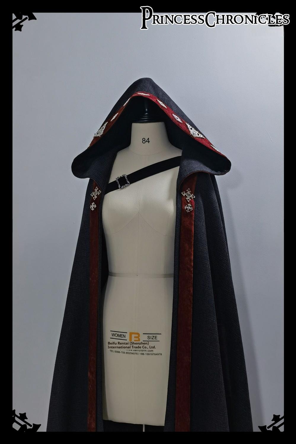 Princess Chronicles - Divine Covenant - Retro Ouji Lolita Pants Suit Male Lolita Long Cape