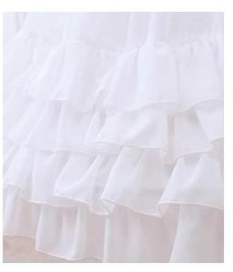 Manyiluo - Elegant Lolita A-type Carmen Adjustable Hoop Petticoat