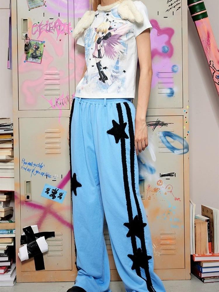 Angel Print Wings T-Shirt【s0000003158】