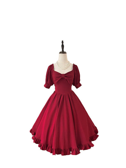 Beleganty - Miss Rebecca - Pure Color Elegant Lolita OP Dress