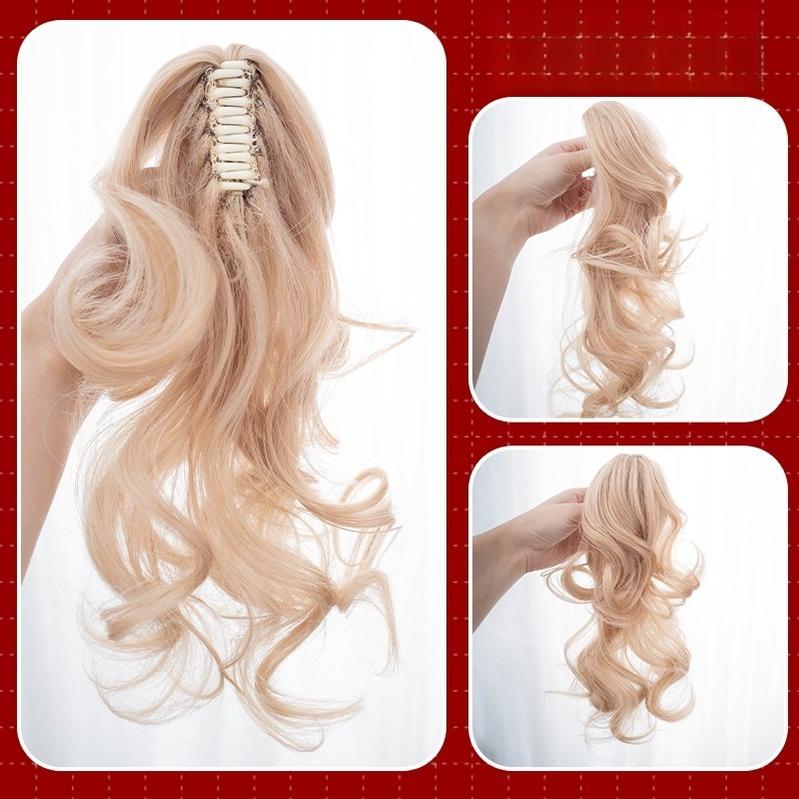 Alicegarden - Doll-like Lolita Bob Wig with Detachable Curly Ponytail