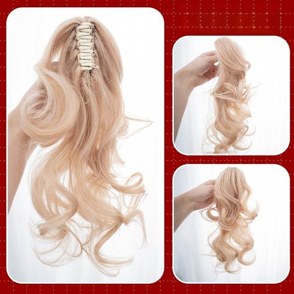 Alicegarden - Doll-like Lolita Bob Wig with Detachable Curly Ponytail