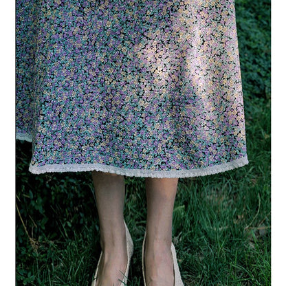 Floral vintage dress