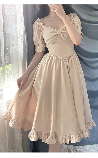 Beleganty - Miss Rebecca - Pure Color Elegant Lolita OP Dress
