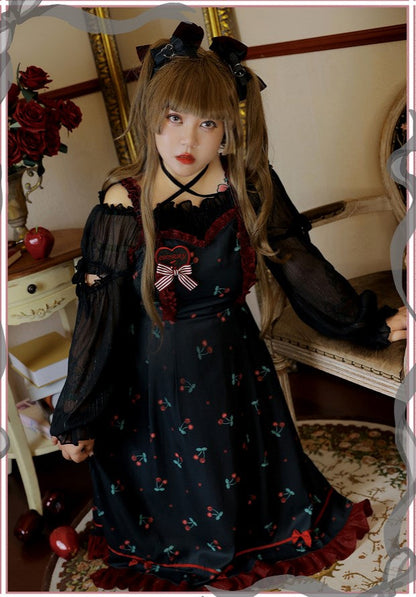 Yingtang - Plus Size Lolita Kawaii JSK Dress