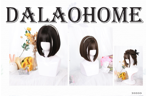 Dalao Home - Lolita 30cm Japanese BOBO JK Wig