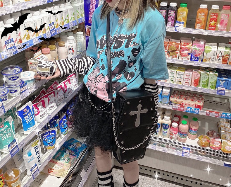 Loris - Gothic Coffin Punk Style Bag