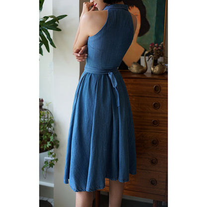 Viscountess Denim Dress