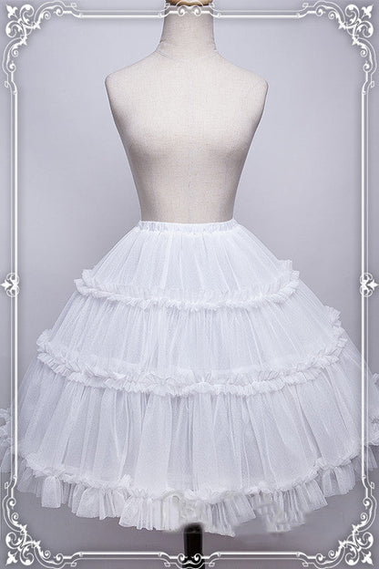 Krad Lanrete - Elegant Long and Short Lolita Petticoat