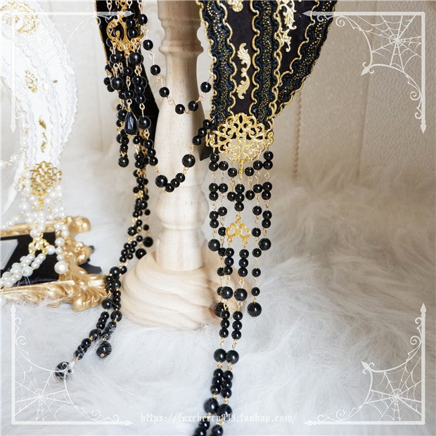 Fox Cherry-Lolita Palace Retro Hair Ornament Hair Crown