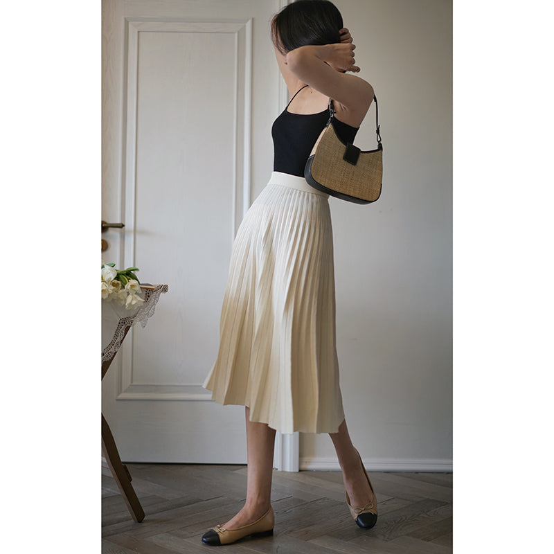 Viscountess French Knitted Skirt