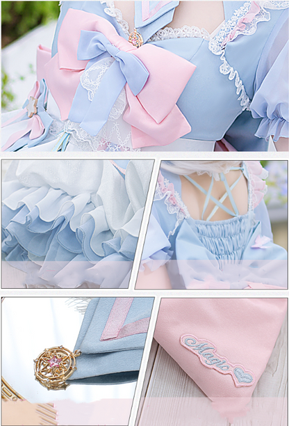 Forest Fluorescent Carps - Magic Girl Gorgeous Lolita OP