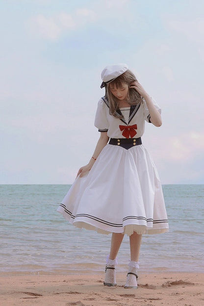 Beleganty - Sea and Wind - Retro Sailor Lolita OP Dress Version 1.0