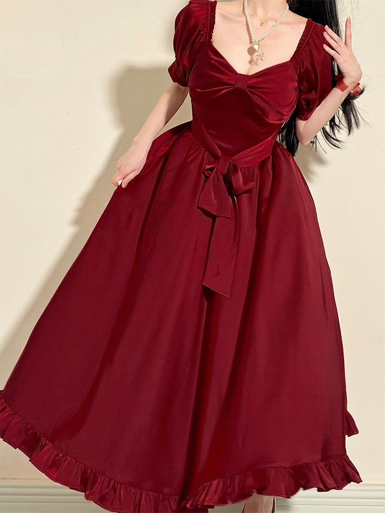 Beleganty - Miss Rebecca - Pure Color Elegant Lolita OP Dress