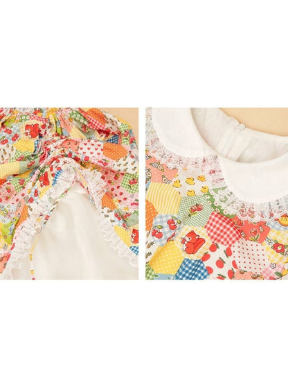 Fancy frill tulle dress【s0000001885】