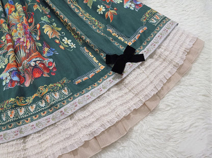 Miss Point - Praise of Abundance - Bavarian Velvet Lolita Jumper Dress