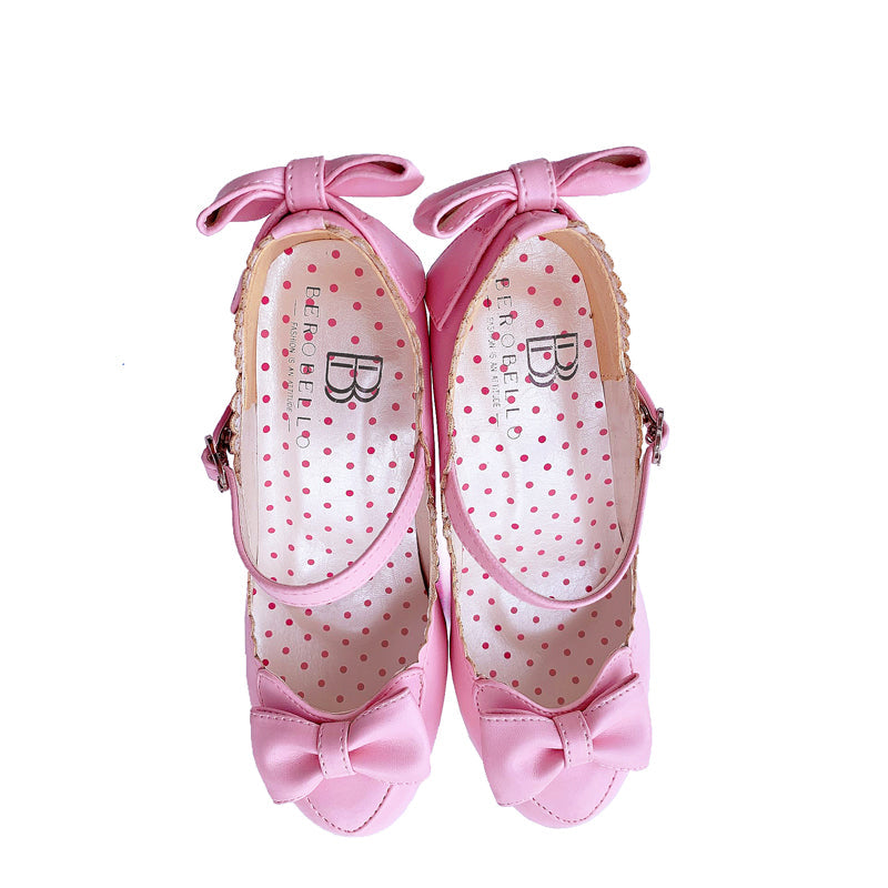 Sosic - Kawaii Lolita Round Toe Shoes