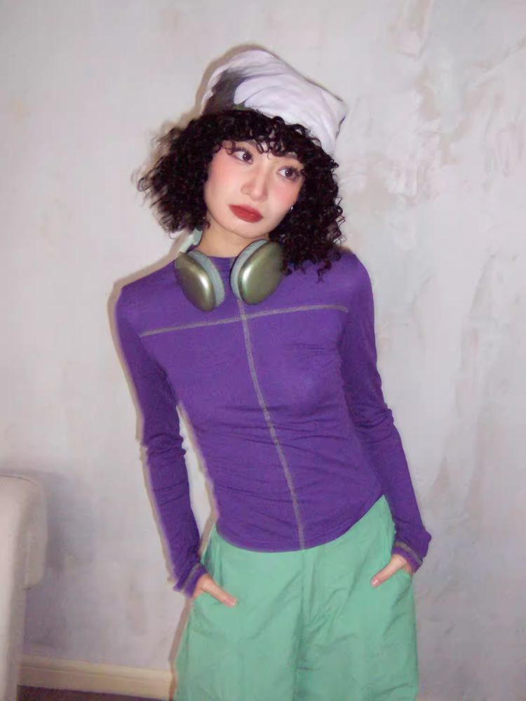 Stitching High Neck Inner T-Shirt【s0000007120】