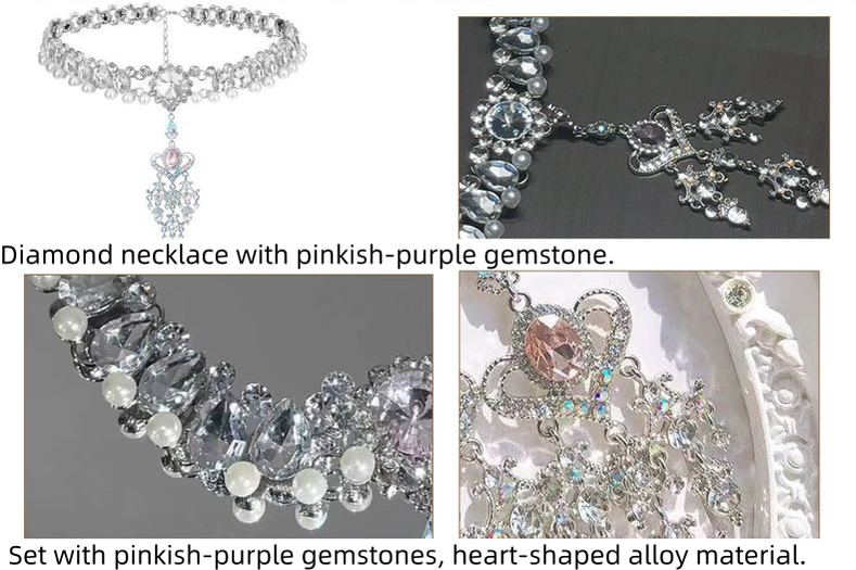 Daydream Whisper - Misty Rose Sea - Plus Size Wedding Lolita JSK with Puffy Tiered Skirt