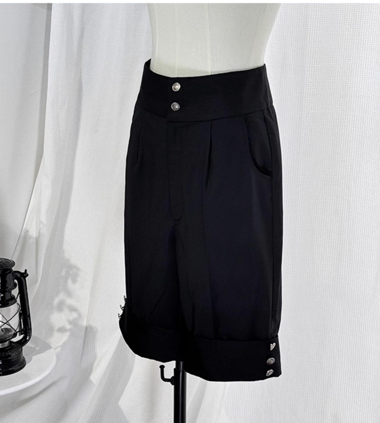 CastleToo - Black Tea Concerto - Ouji Lolita Outfit, Long Vest & Jacket