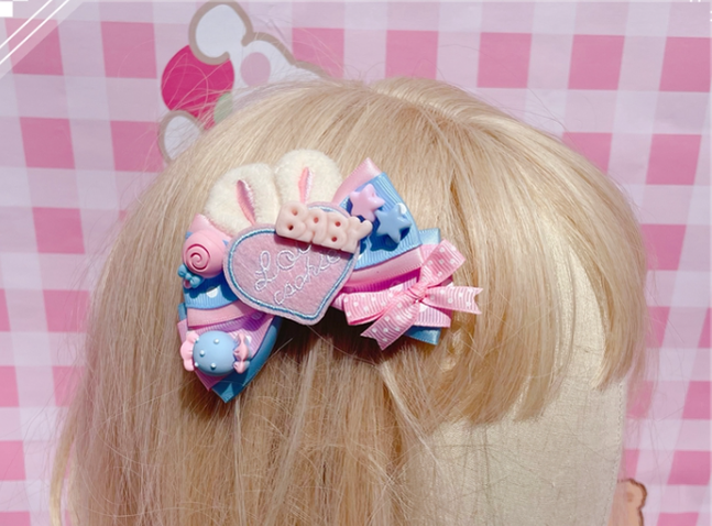 Pretty Girl Lolita - Sweet Lolita Pink-blue Accessories