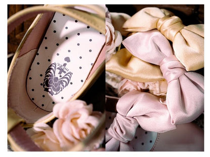 MODO - Multicolors Sweet Lolita Bow Platform Shoes