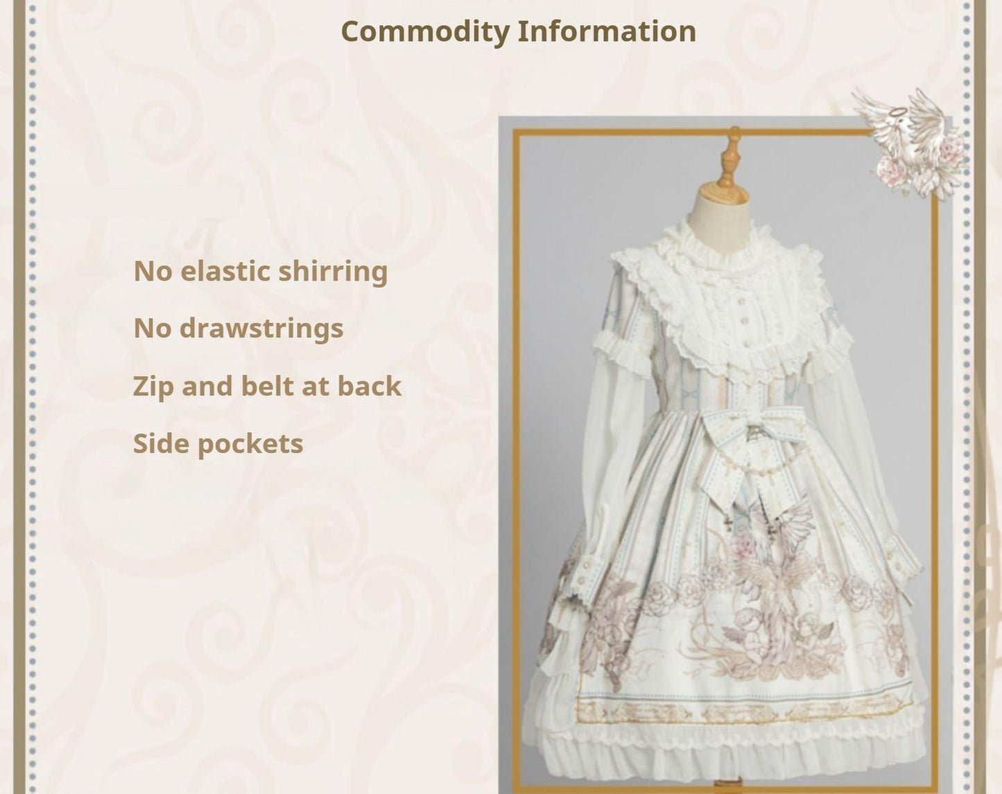 OCELOT - Chiffon Classic Lolita OP Dress