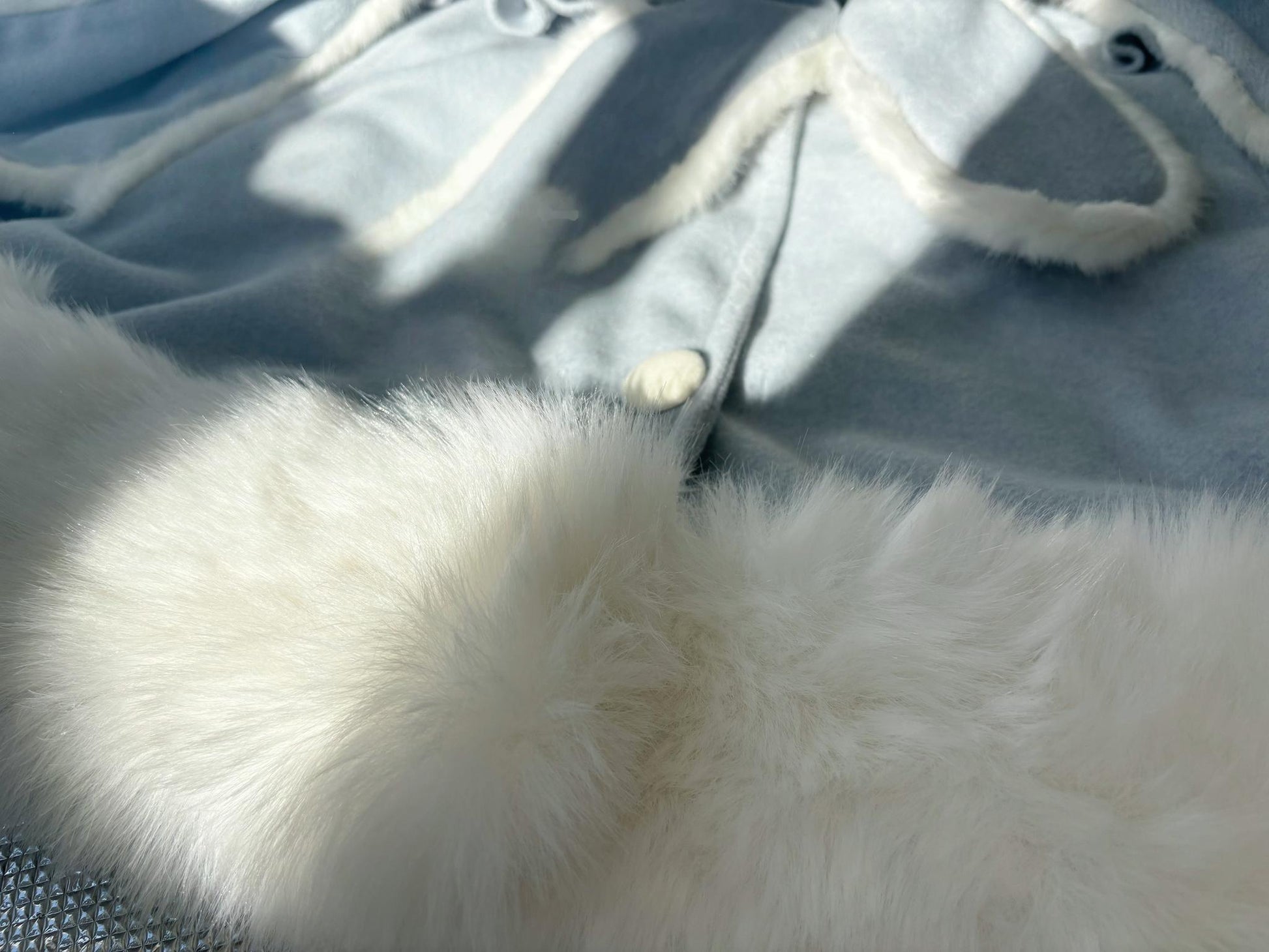 Qianmu - Lop Bunny - Kawaii Lolita Plush Hooded Cape