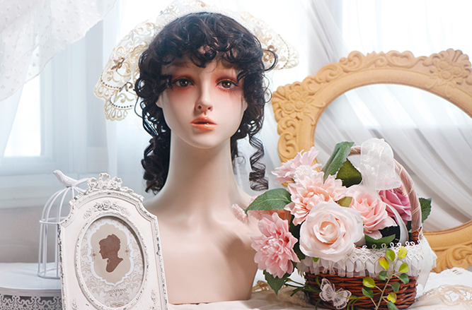 Pippi Palace - Little Princess - Sweet Lolita Curly Wig Multicolors