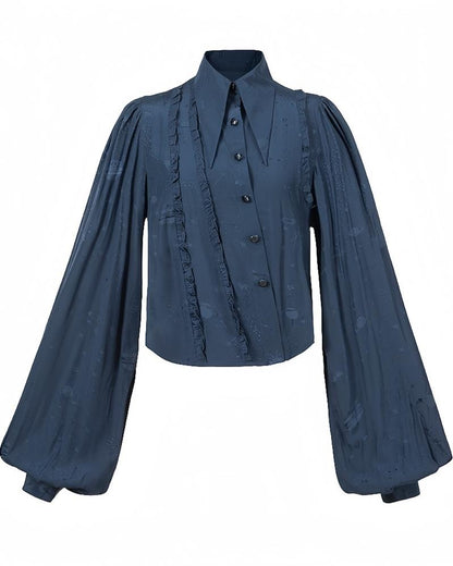 ZJstory - Starry for You - Vintage Lolita Shirt American Retro Style Blouse