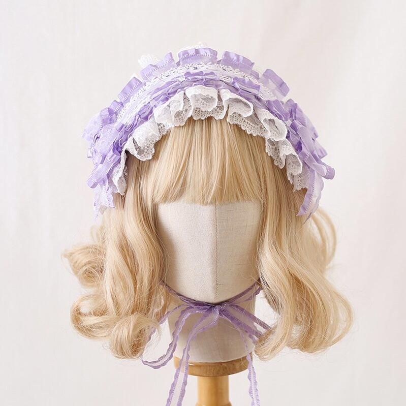 Xiaogui - Mood Limited - Elegant Lolita Headdress Bow Lace KC