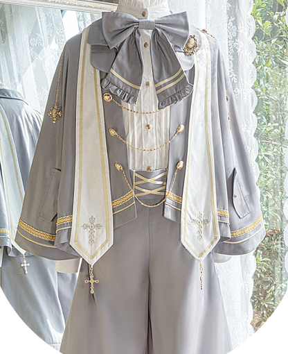 Forest Fluorescent Carps - Choir - Ouji Lolita Suits Multicolor