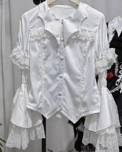 CastleToo - Night Rose - Elegant Ouji Lolita Suits, JSK / Shorts