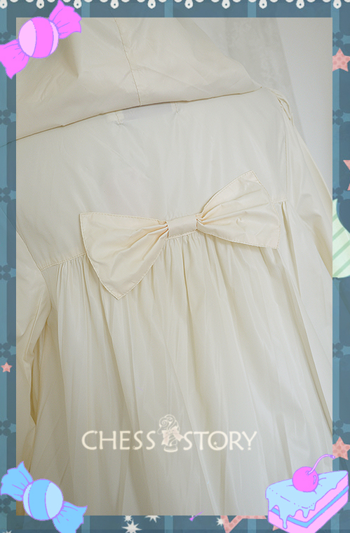 Chess Story - Sweet Rainbow - Elegant Lolita Raincoat Loose Windbreaker