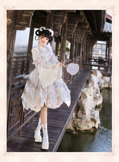 Bramble Rose - Exquisite Luo Shen - Qi Lolita OP Dress Chinese Style Lolita JSK