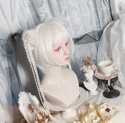 Pippi Palace - Elegant Off-White Short Lolita Wig