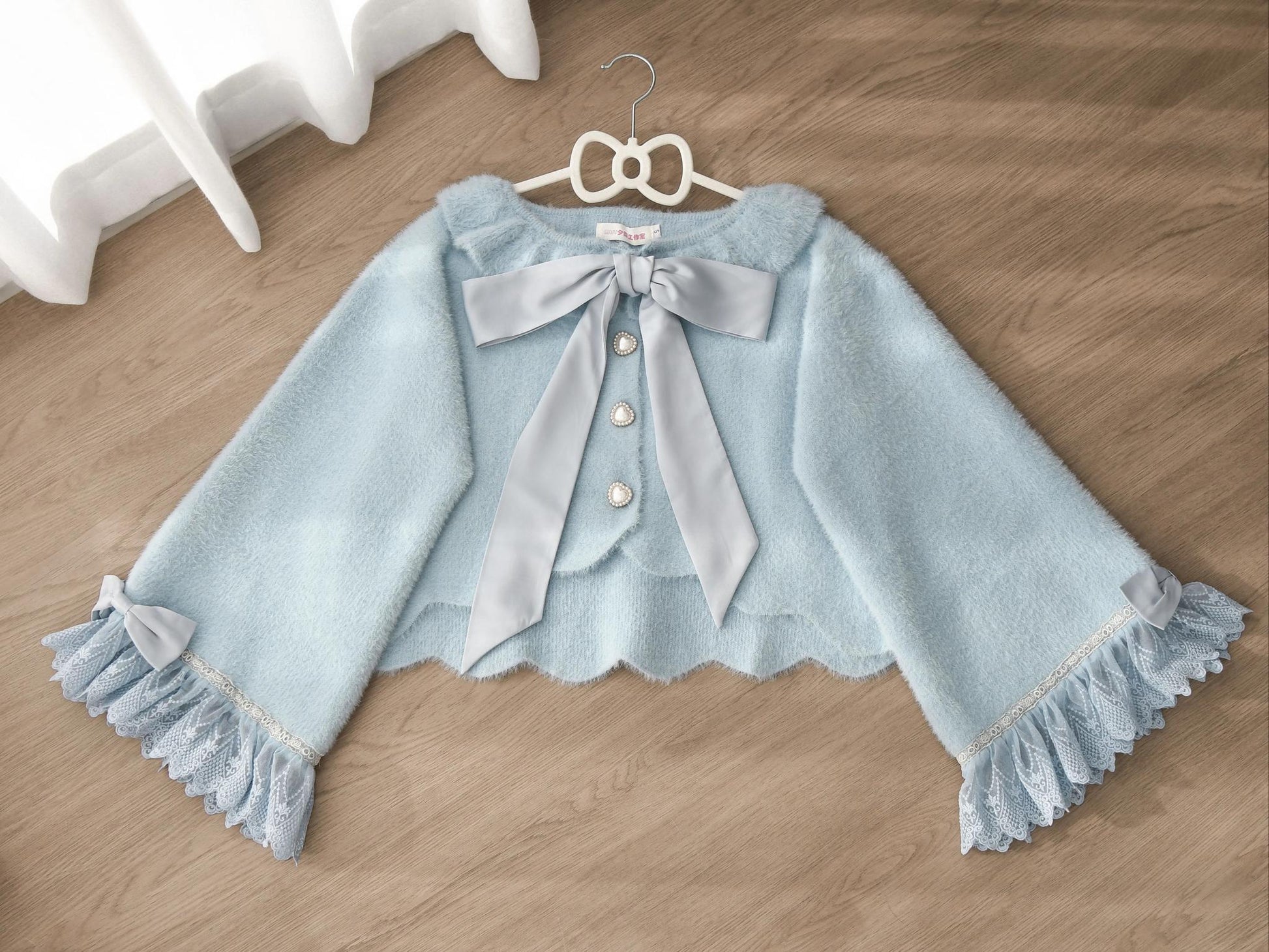 MIST - Qian's Letter - Sweet Lolita Sweater Winter Cardigan Coat