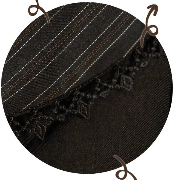 Mr. Yi's Steam Continent - Gothic Lolita Cardigan Long Sleeve Black Short Jacket