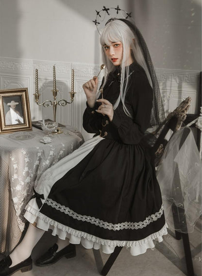 CastleToo - Holy Academy - Gothic Lolita Prince Skirt Set