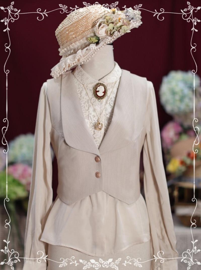 Tiny Garden - Old Love Songs - Lolita Elegant Vintage SK and Waistcoat