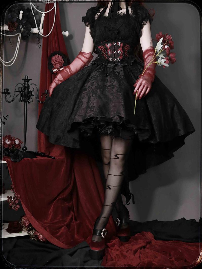 Strawberry Duck - Gothic Lolita Dress White Lolita JSK