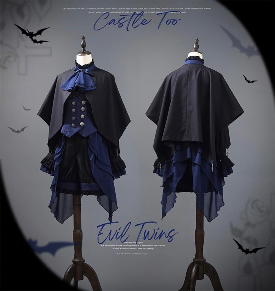 CastleToo - Evil Twins - Ouji Lolita Vest Set