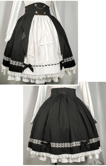 CastleToo - Holy Academy - Gothic Lolita Prince Skirt Set