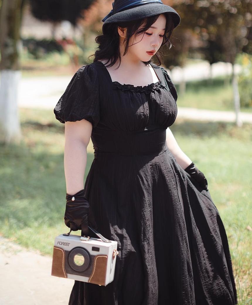 Forest Wardrobe - Forest Gallery - Classic Lolita OP Dress Vintage Cake Tail Dress