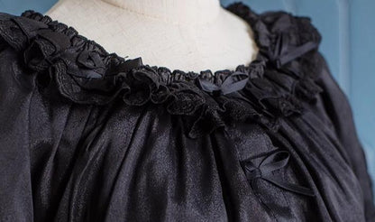 OCELOT - Sweet Lace Lolita Blouse Double-Wear Short Sleeves Shirt