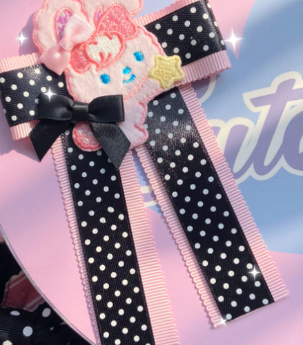 Bear Doll - 1000SE - Lolita Sweet Corsage Hair Clip Pin Accessories