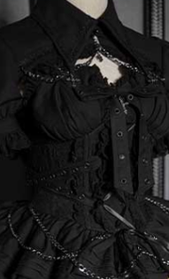 OCELOT - Contract Cross - Gothic Sweet Lolita Short Dress