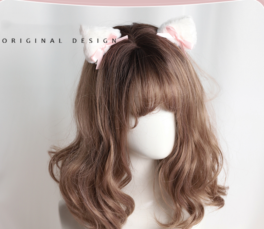 Their Past Decorations - Sweet Lolita Cat Ear Hairband