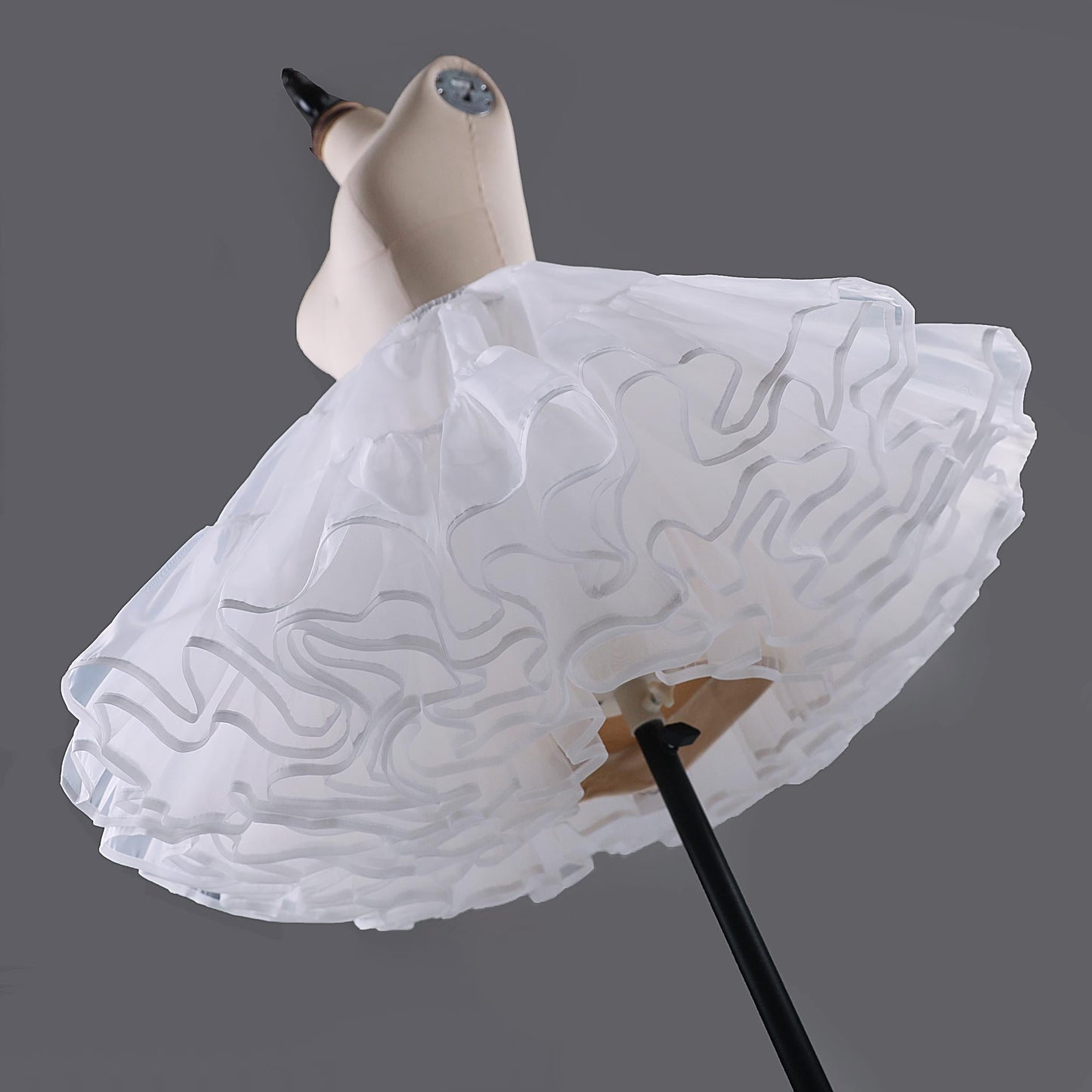 Noloria by 42Lolita -Upgraded 17.7 (45 cm) Organza Lolita Puffy Petticoat"